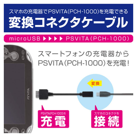 ALLONE Conversion Connector Cable for PSVITA1000 Easy Charging AC - WAFUU JAPAN