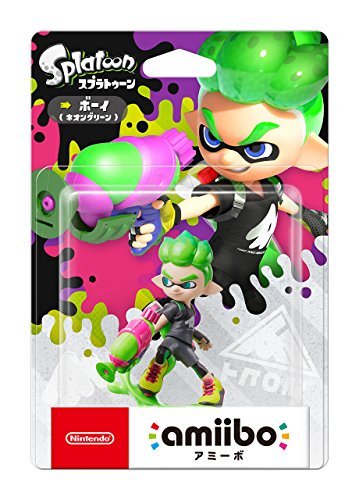 amiibo Boy Neon Green Splatoon Series - WAFUU JAPAN