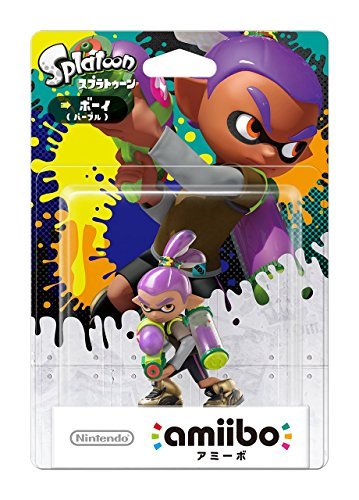 amiibo Boy Purple Splatoon Series - WAFUU JAPAN