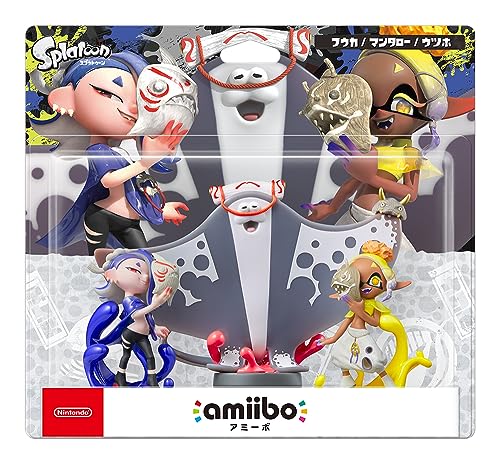 amiibo Deep Cut Set Fuuka(Shiver)/Utsuho(Frye)/Mantaro(Big Man) Splatoon Series - WAFUU JAPAN