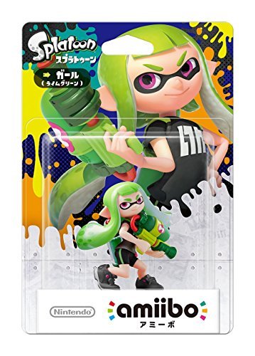 amiibo Girl Lime Green Splatoon Series - WAFUU JAPAN