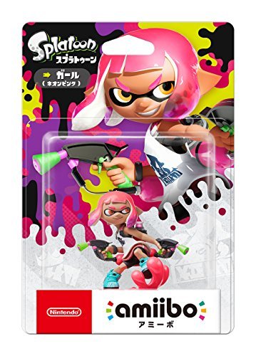 amiibo Girl Neon Pink Splatoon Series - WAFUU JAPAN