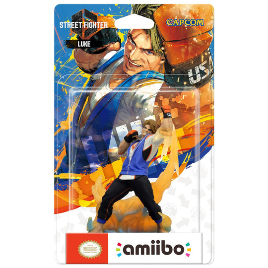 Amiibo Luke Street Fighter 6 Figure Street Fighter Series Collectible Toy - WAFUU JAPAN