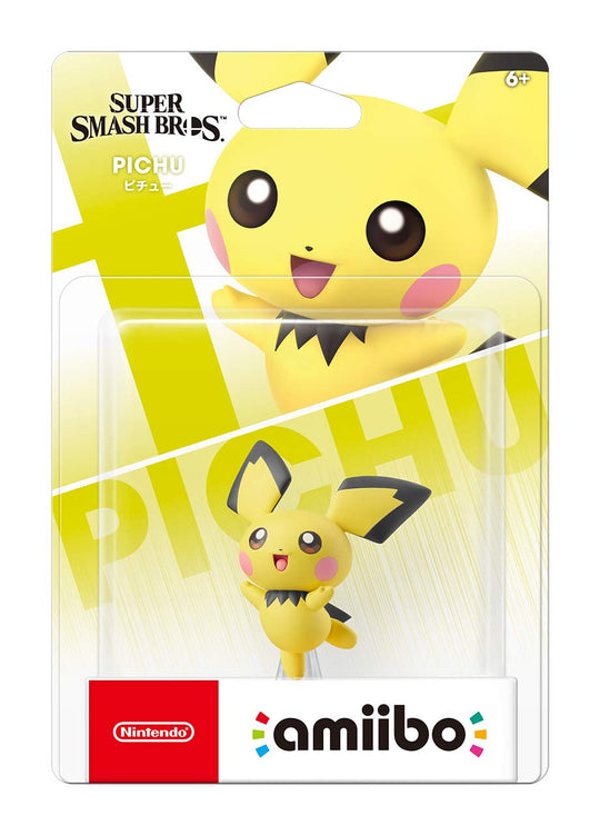 Amiibo Pichu Super Smash Bros Series Figure Collectible Toy - WAFUU JAPAN