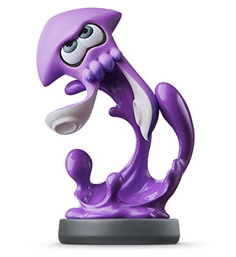 amiibo Squid Neon Purple Splatoon Series - WAFUU JAPAN