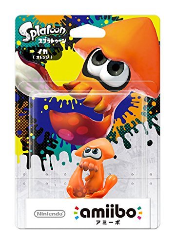 amiibo Squid Orange Splatoon Series - WAFUU JAPAN