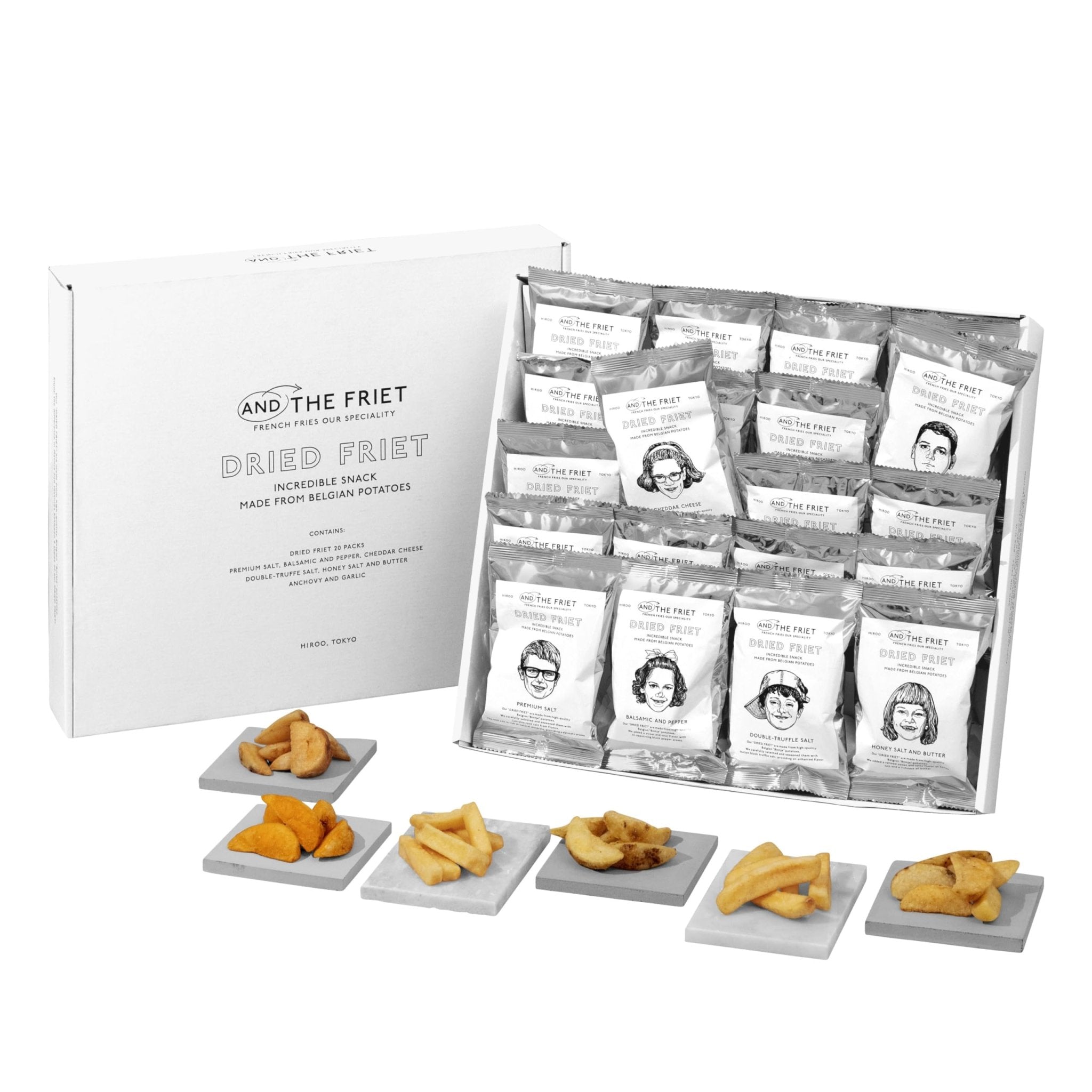 hitomin アンド・ザ・フリット・ドライフリット アンドザフリット DRIED FRIET ミニ 20個入り – WAFUU JAPAN