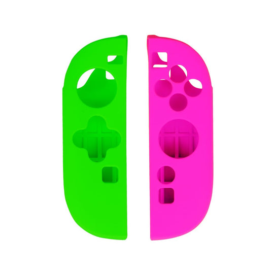 Answer Switch 2 Joy - Con Silicone Protective Case Model ANS - SW173GP Green Pink - WAFUU JAPAN