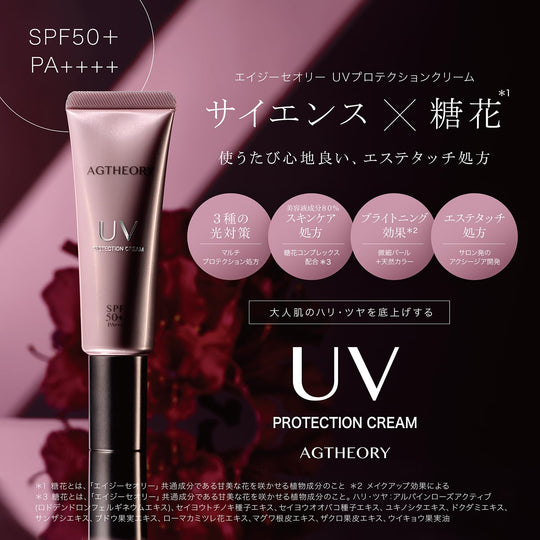 AXXZIA Age Theory UV Protection Sunscreen SPF50+ PA++++ 40g - WAFUU JAPAN