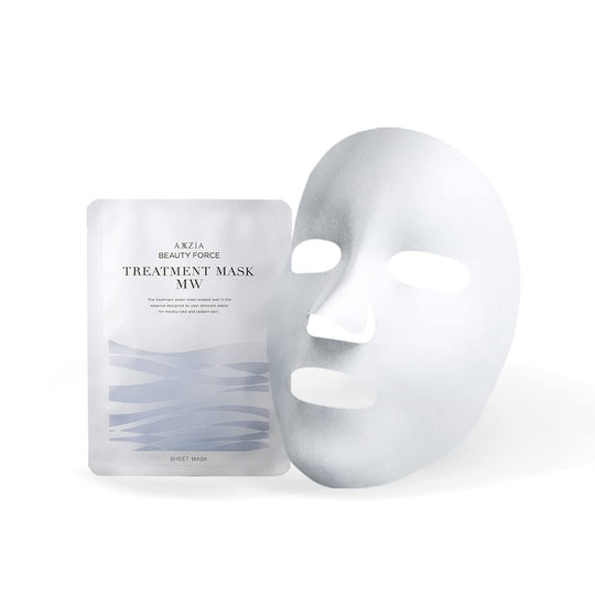 AXXZIA Beauty Force Treatment Mask 7 Sheets Moisturizing Weekly Face Pack - WAFUU JAPAN