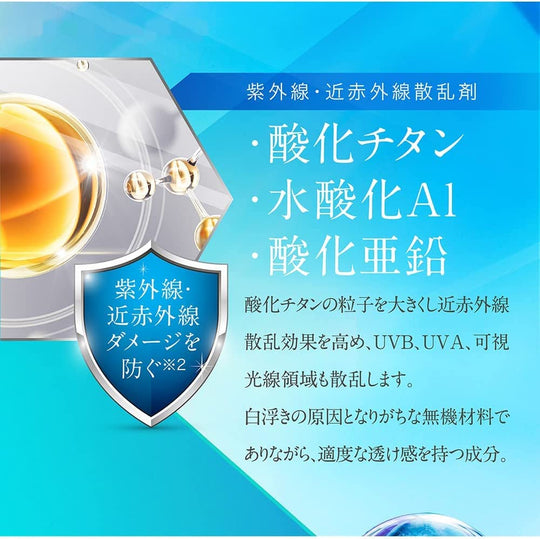 AXXZIA Beauty Force UV Alpha Sunscreen SPF50+ PA++++ Base 40g - WAFUU JAPAN