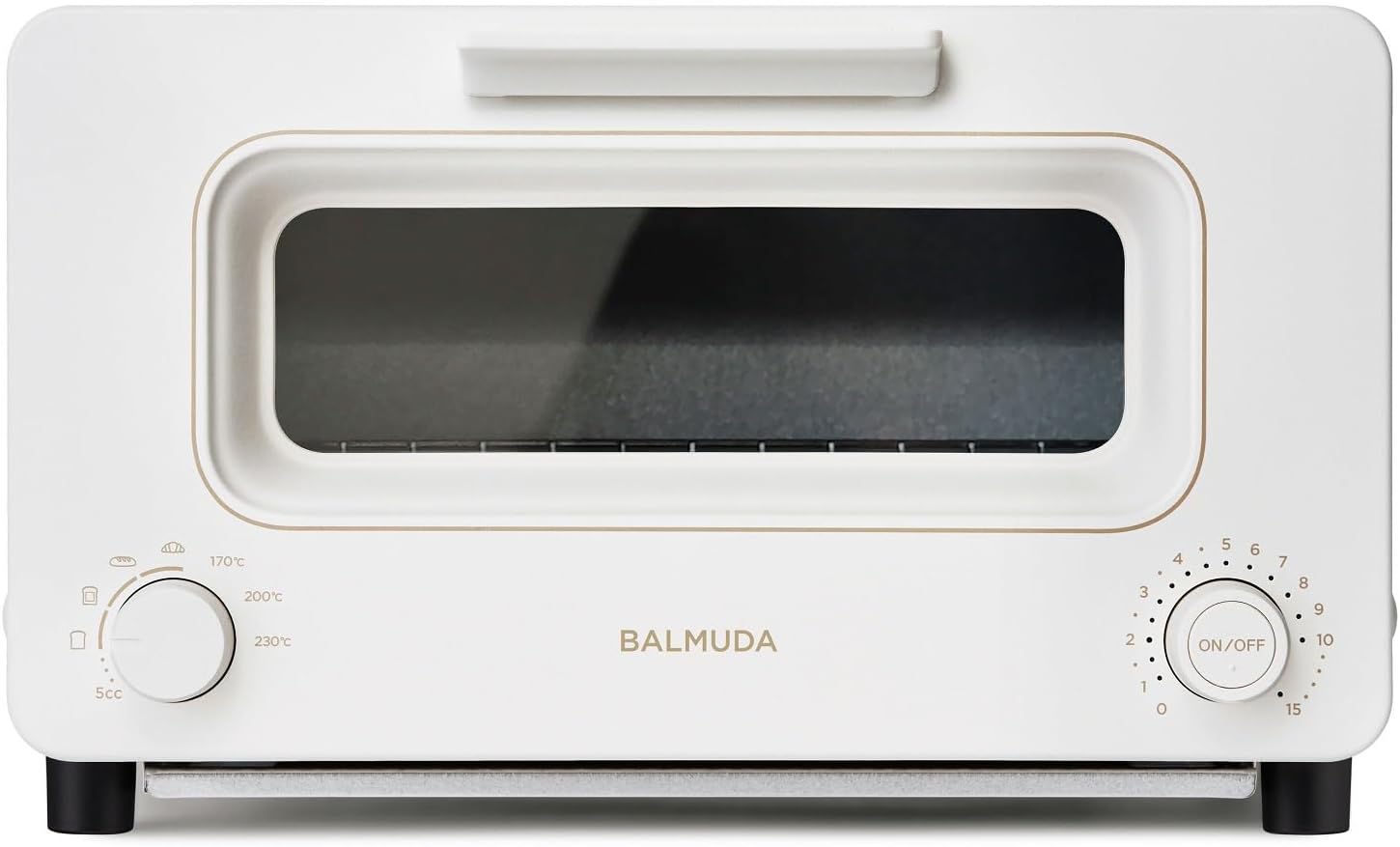 BALMUDA The Toaster K11A-WH 100V Black Chrome