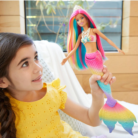 Barbie Rainbow Magic! Color - Changing Mermaid Doll GTF89 - WAFUU JAPAN