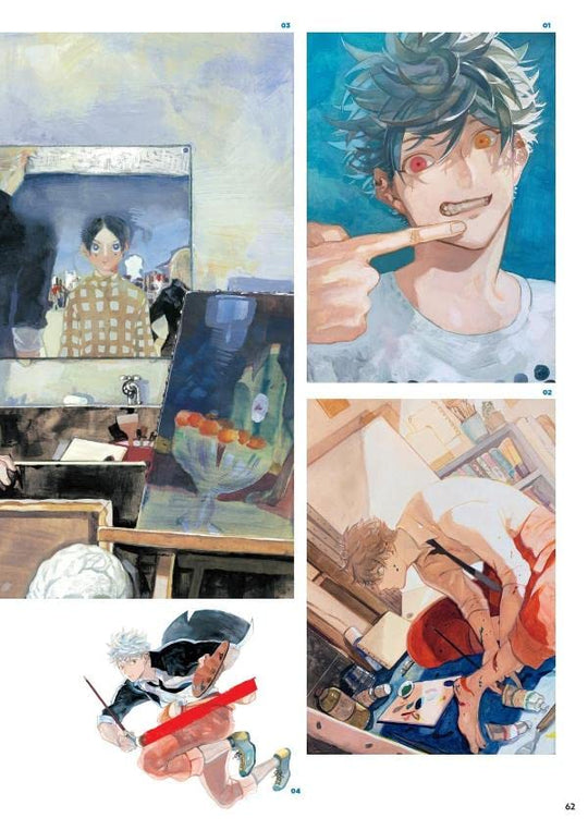 Blue Period Official Visual Book Art Talent Exploration - WAFUU JAPAN