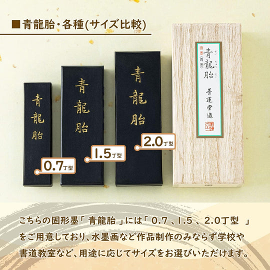 Boku - Undo Solid Ink Yamato Gabo Seiryu Tai Painting Ink 2.0 Size 08603 - WAFUU JAPAN