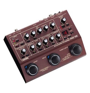 BOSS AD - 10 Professional Acoustic Guitar Preamp Amplifier - WAFUU JAPAN