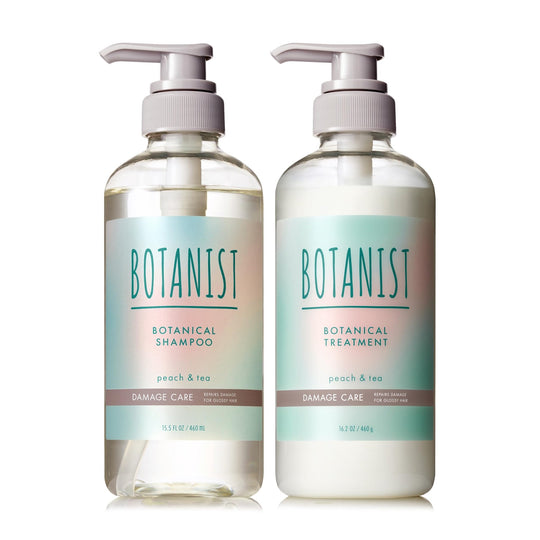 BOTANIST Shampoo Treatment Set Damage Care Iced Peach Tea - WAFUU JAPAN