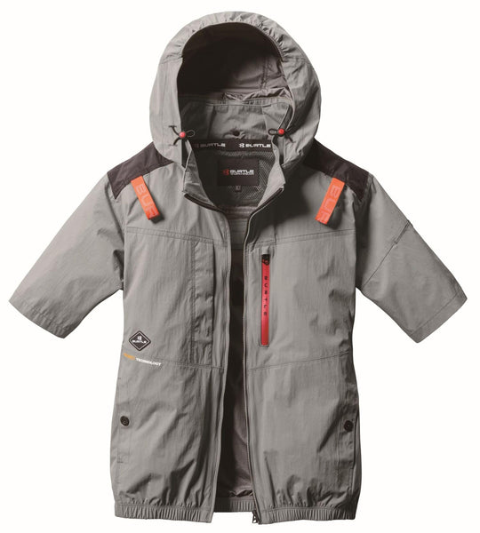 Burtle Aircraft Short Sleeve Blouson Unisex Spring Summer AC2086 Steel Gray - WAFUU JAPAN
