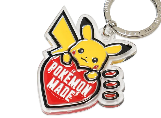 HUMAN MADE x Pokemon Made Key Ring #1 (Pikachu) "Red"