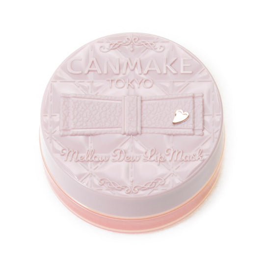 CANMAKE Mellow Dew Lip Mask 01 Clear Pink 4g — Hydrating Lip Primer with Spatula - WAFUU JAPAN