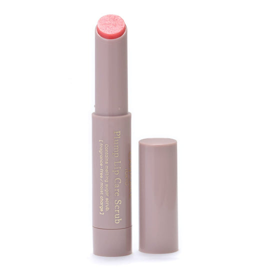 Canmake Plump Lip Care Scrub 02 — Clear Pink; Hydrating Sugar Scrub Rosy Tint No - Rinse - WAFUU JAPAN