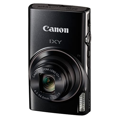 Canon Compact Digital Camera IXY 650 Black 12x optical zoom Wi-Fi IXY650BK - WAFUU JAPAN