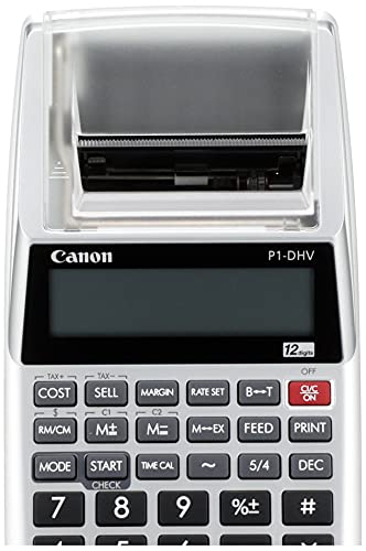 Canon Printer Calculator Formula Type P1 - DHV - 3 Compact Desktop Office Tool - WAFUU JAPAN