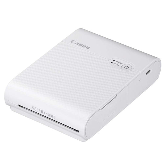 Canon Smartphone Printer Compact Durable Sticker Paper Selphy Square QX10 White - WAFUU JAPAN