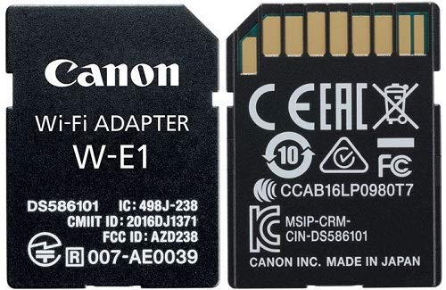 Canon Wi - Fi Adapter Wireless Network for EOS Cameras W - E1 - WAFUU JAPAN