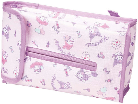Car Tissue Box Cover - My Melody & Kuromi (Sanrio Grown - Up Cute) - WAFUU JAPAN