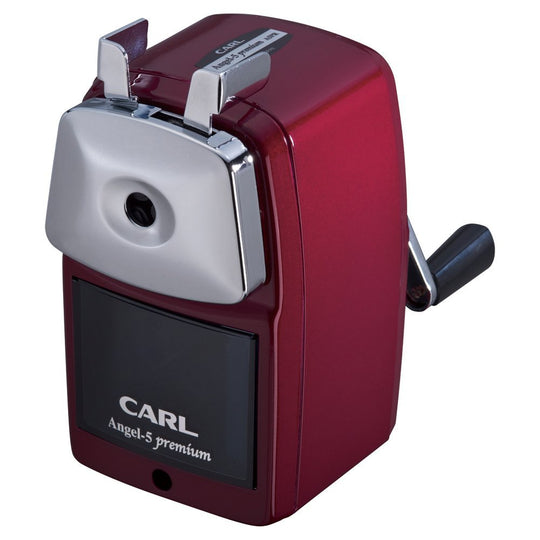 CARL Office Pencil Sharpener Angel 5 Premium A5PR R Red - WAFUU JAPAN