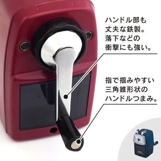 CARL Office Pencil Sharpener Angel 5 Premium A5PR R Red - WAFUU JAPAN