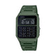 Casio CA-53 Jam Tangan Kalkulator Databank Reissue Olive