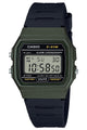 CASIO 数显手表 轻薄日常防水 LED灯 Collection 日本版 F-91WM-3AJH 黑色