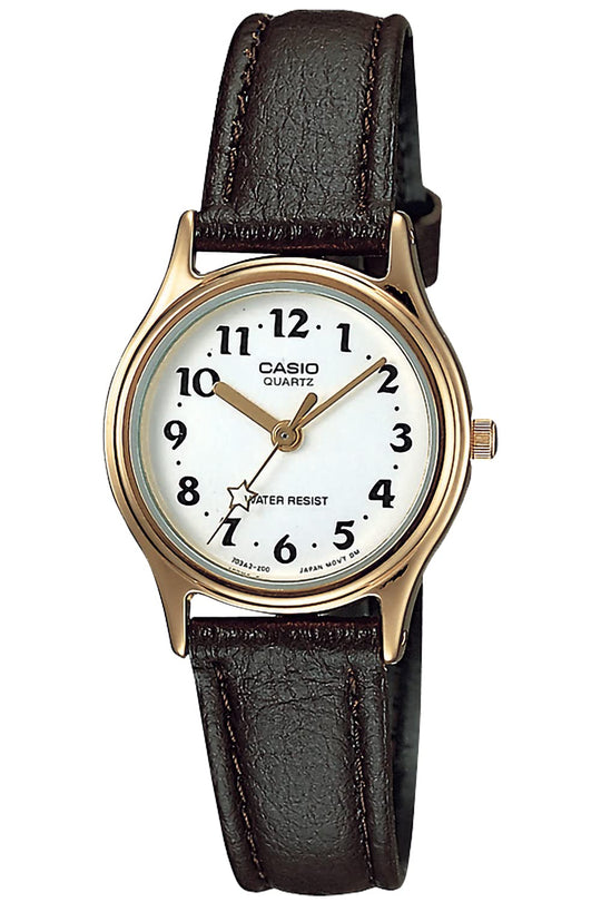 CASIO Collection LQ - 398GL - 7B3LJH Women's Brown Watch - WAFUU JAPAN