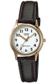 CASIO Collection 女士石英表 轻薄日常防水 合成皮表带 星星秒针 LQ-398GL-7B3LJH 棕色