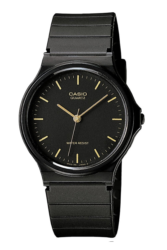 Casio Collection MQ - 24 - 1ELJH Classic Digital Watch Black Gold Web Limited - WAFUU JAPAN