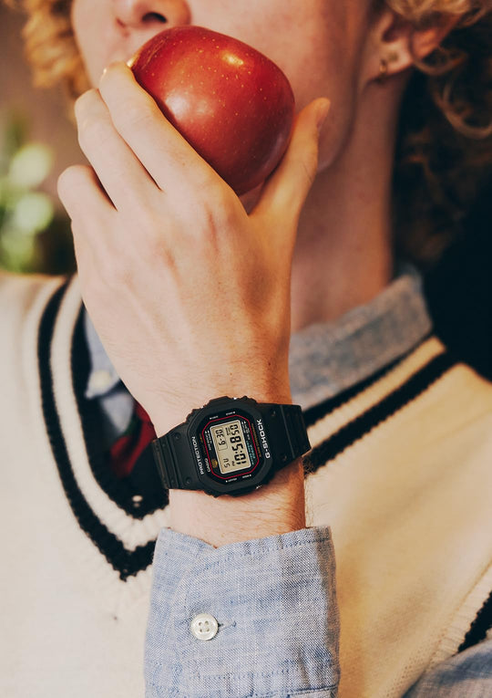 CASIO G - SHOCK DW - 5000R - 1AJF Reissue Biomass Plastic Men's Watch Black - WAFUU JAPAN