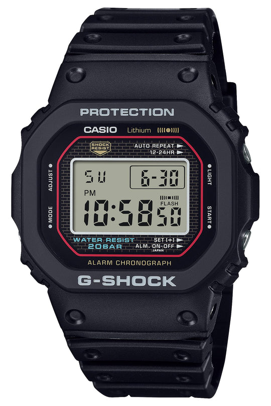 CASIO G - SHOCK DW - 5000R - 1AJF Reissue Biomass Plastic Men's Watch Black - WAFUU JAPAN