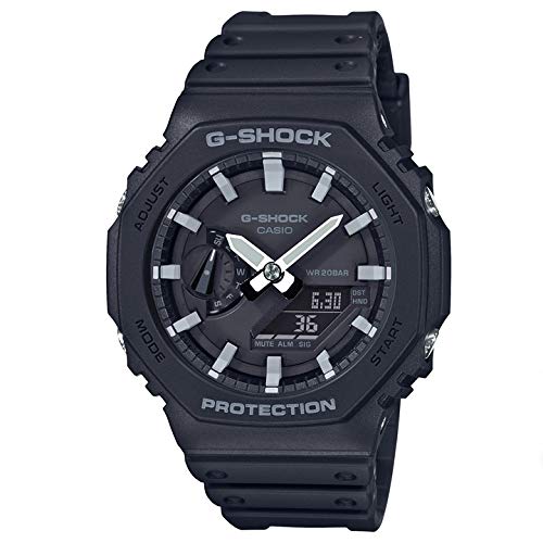 Casio G - Shock GA - 2100 - 1AJF Carbon Core Guard Perfect Size Combi Watch - WAFUU JAPAN