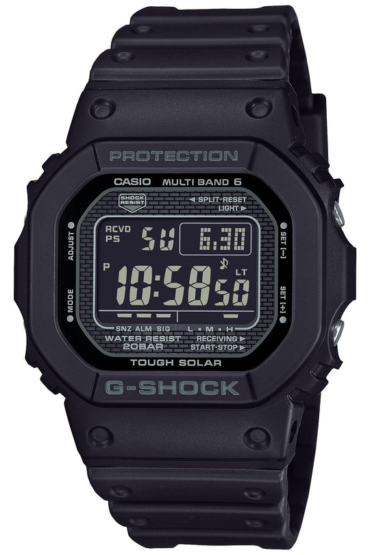 Casio G - Shock GW - 5000HS - 1JF Solar Radio Wave Watch Black - WAFUU JAPAN