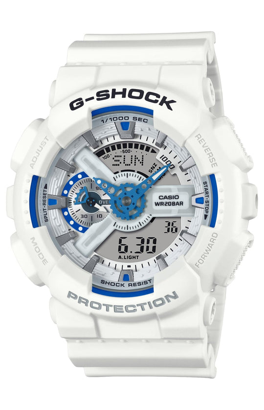 CASIO G - Shock Hidden Glow GA - 110HDS - 7AJF Men's Watch White - WAFUU JAPAN