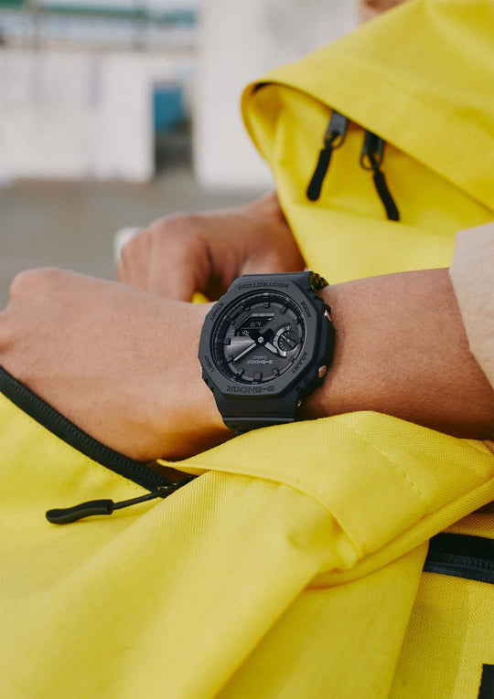 CASIO G - Shock Men's Black Solar Bluetooth Watch GA - B2100 - 1A1JF - WAFUU JAPAN