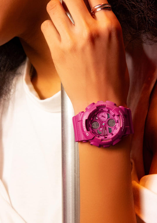 Casio G - Shock Power Pink Eco - Friendly Women's Watch GMA - S140PP - 4AJF Pink - WAFUU JAPAN