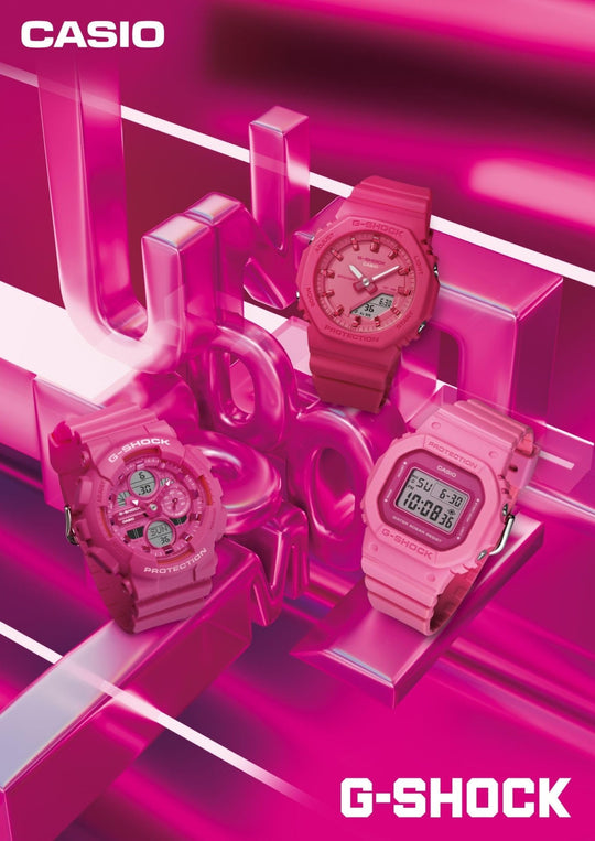 Casio G - Shock Power Pink Eco - Friendly Women's Watch GMA - S140PP - 4AJF Pink - WAFUU JAPAN