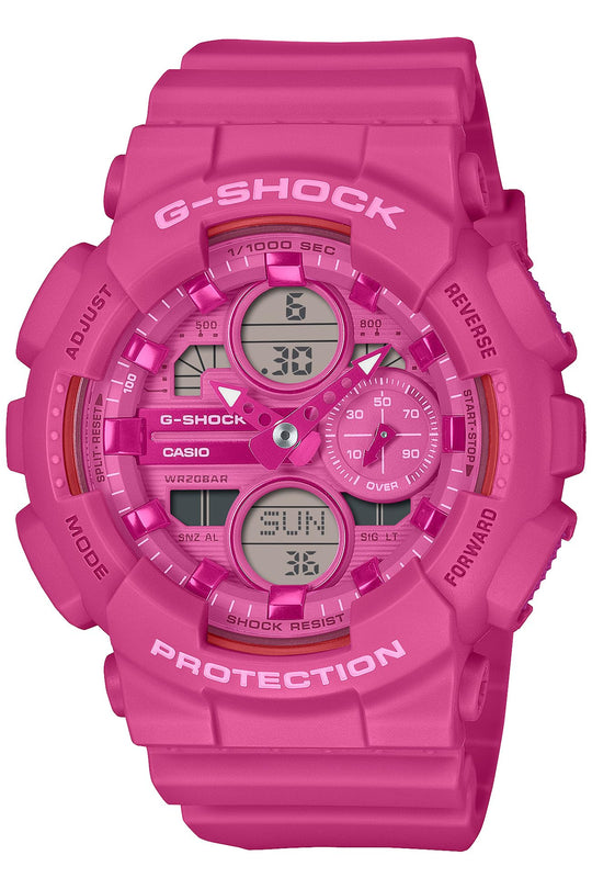 Casio G - Shock Power Pink Eco - Friendly Women's Watch GMA - S140PP - 4AJF Pink - WAFUU JAPAN