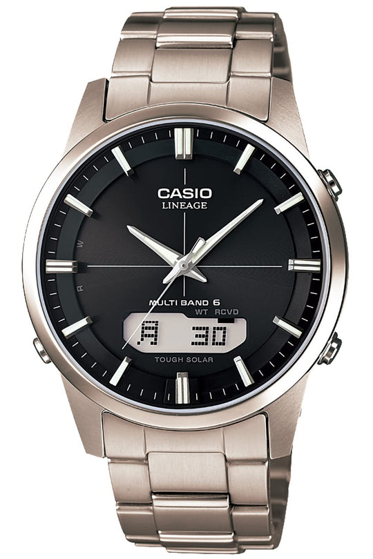 CASIO Lineage Radio - Controlled Solar Watch LCW - M170TD - 1AJF Silver (Japan) - WAFUU JAPAN