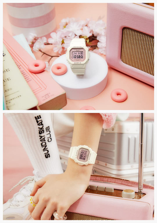 Casio Watch Baby - G BGD - 565SC - 4JF Ladies White - WAFUU JAPAN