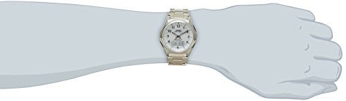 CASIO Wave Ceptor Radio - Solar Men's Watch WVA - M630D - 7AJF Silver (Japan) - WAFUU JAPAN