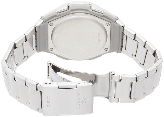 Casio Wave Ceptor WVA - M650D - 1A2JF Men's Silver Watch Made in Japan - WAFUU JAPAN